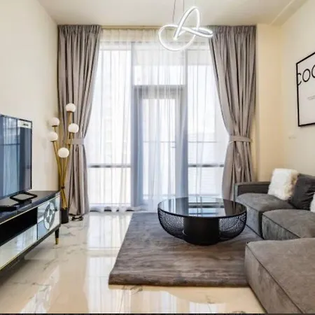 Amna Tower With A Beautiful View And A Chic Style Appartement Dubai Buitenkant foto