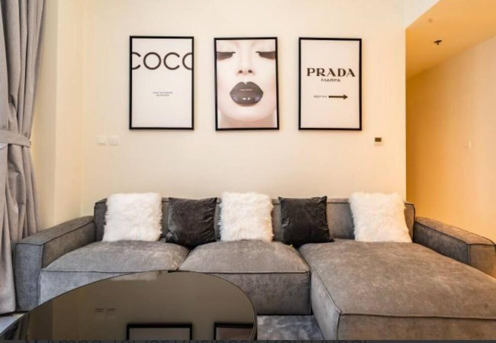 Appartamento Amna Tower With A Beautiful View And A Chic Style Dubai